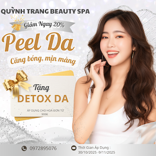 Peel da chuyên sâu tại Quỳnh Trang Beauty Spa