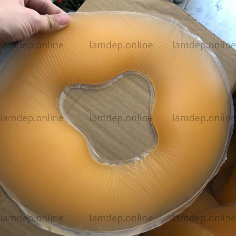 Gối Silicon Úp Mặt Massage Chuẩn Loại 1 – Phù Hợp Cho Spa, Giường Massage, Không Gây Mỏi Cổ, Không Đau Đầu - Ảnh 3